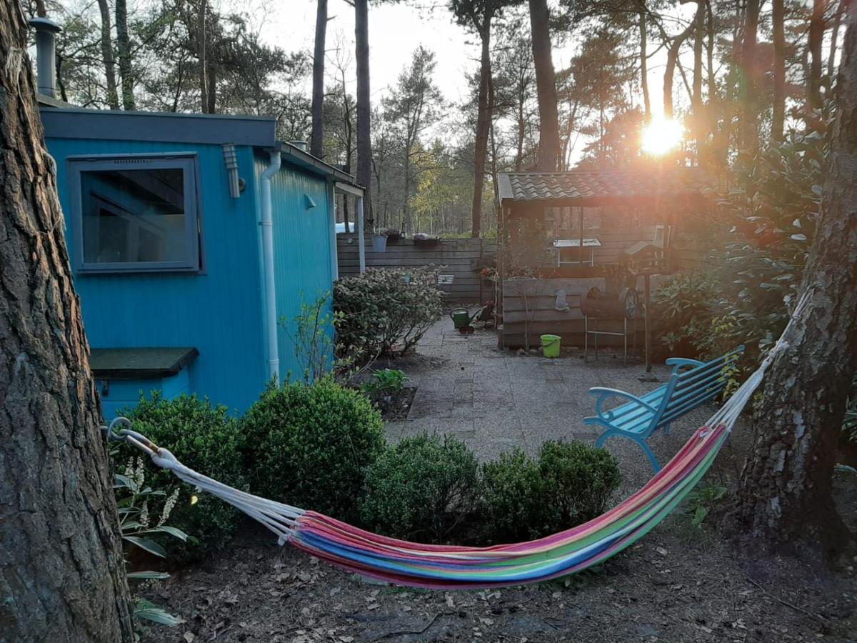 Boshuis Turquoise / smaakvol genieten op de Veluwe Hoenderloo Buitenkant foto