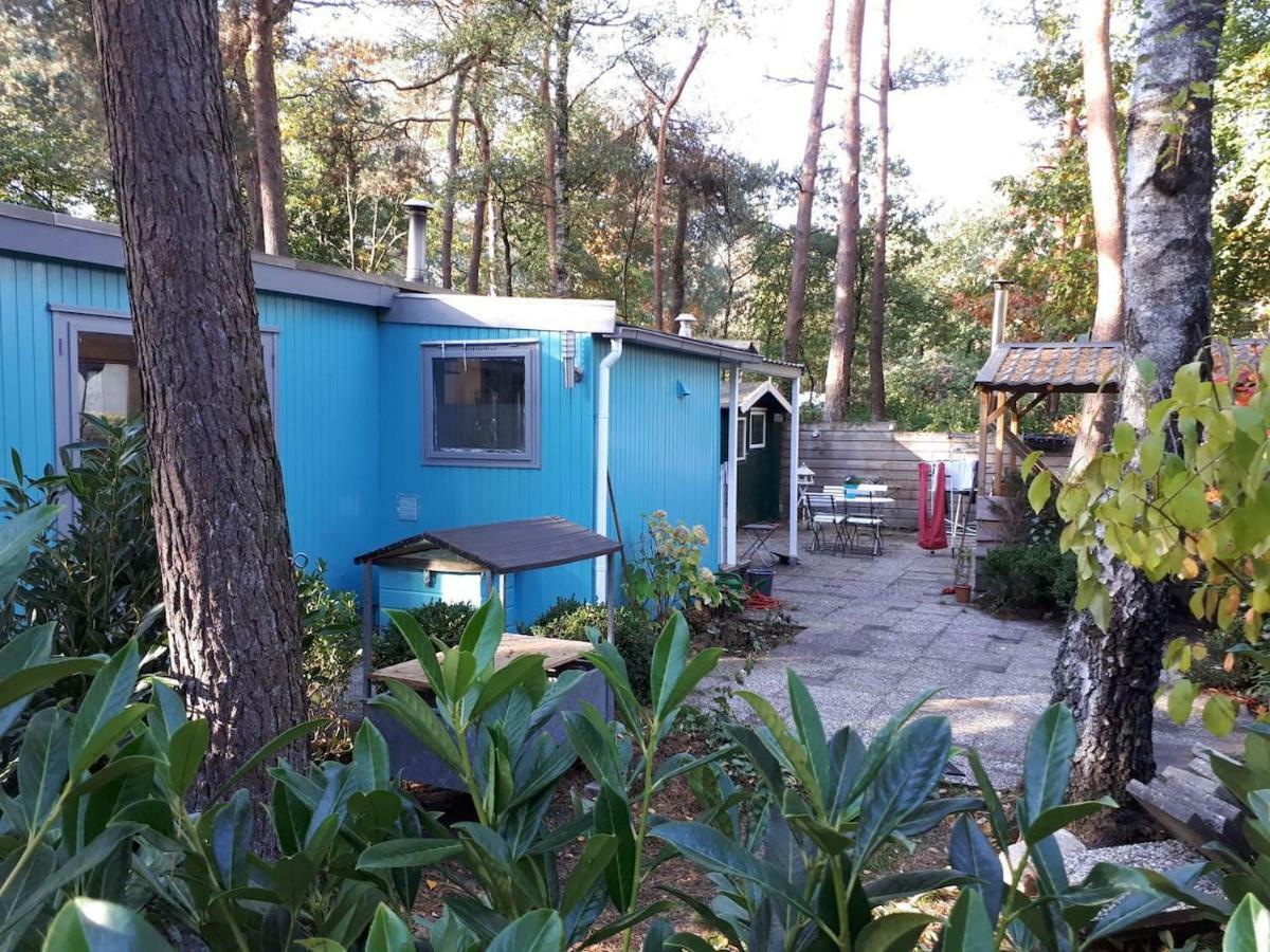 Boshuis Turquoise / smaakvol genieten op de Veluwe Hoenderloo Buitenkant foto
