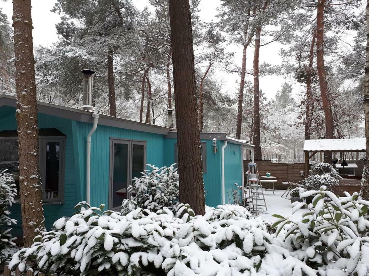 Boshuis Turquoise / smaakvol genieten op de Veluwe Hoenderloo Buitenkant foto